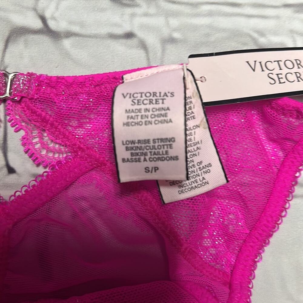 NWT Victoria’s Secret Dream Angels Padded Demi Bra Underwear Bundle 34DD S - Picture 3 of 4
